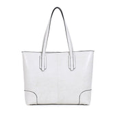 Simple Large-Capacity Splicing Tote Shoulder Bags - Shah S. Sahota